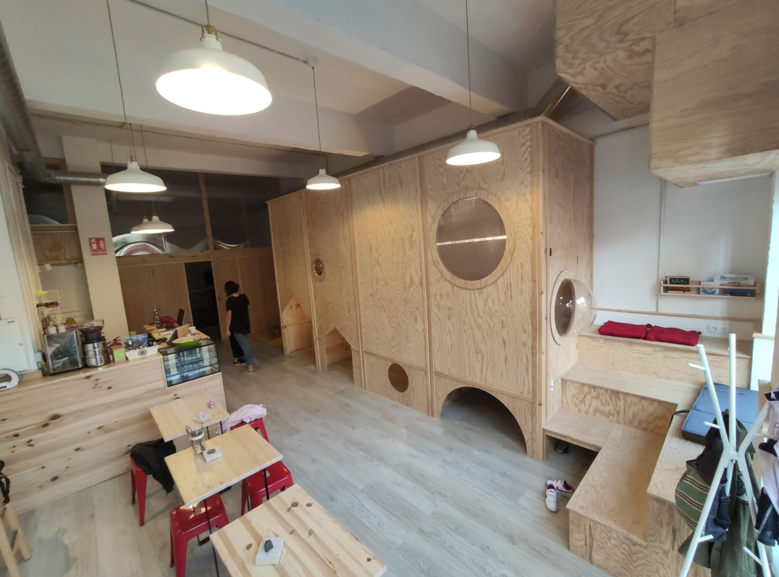 Aspecto de Vagalume, en su sede en Coruña