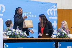 Recibiendo mi regalo de cumpleaños