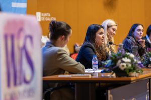 Hablando en la ponencia de WIS Lugo