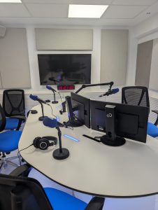 Estudio de radio COPE Coruña
