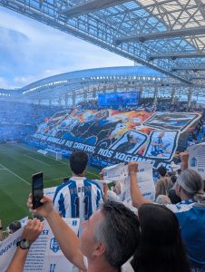 Mosaico antes del Dépor-Las Palmas
